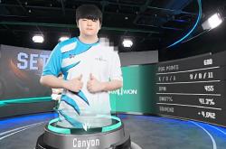 雷速体育官方-DRX碾压SHR，Canyon打出惊人五杀四强赛2:1（上海）