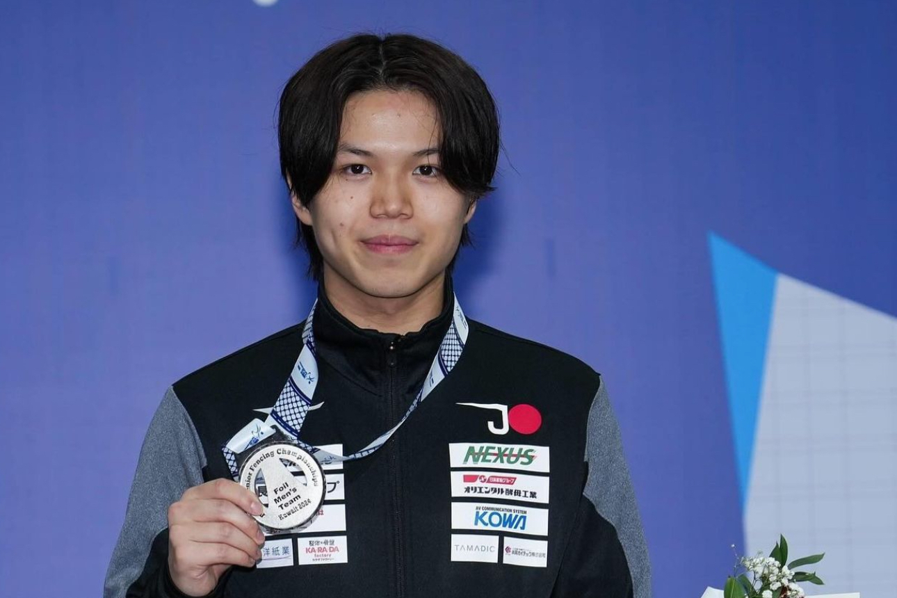 日本击剑选手实力突出，引人瞩目