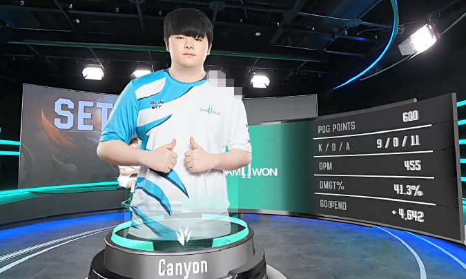 DRX碾压SHR，Canyon打出惊人五杀四强赛2:1（上海）