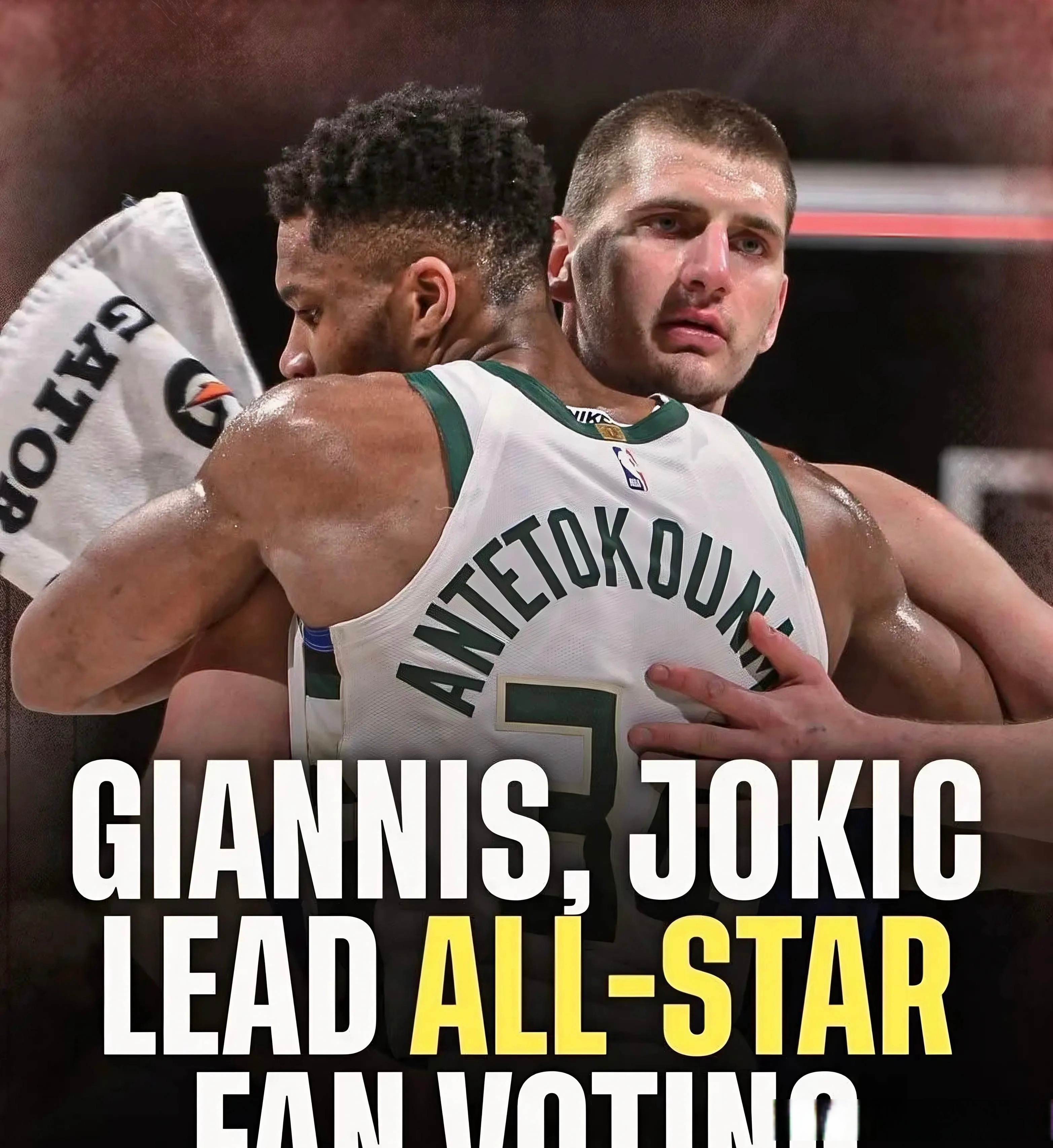 雄鹿大将字母哥成为东部全明星队队长 雄鹿大将字母哥成为东部全明星队队长